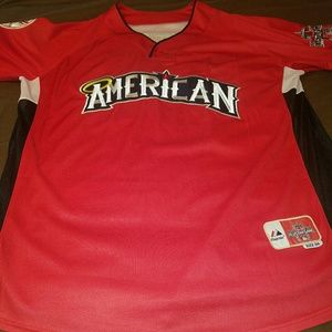 Majestic All Star MLB Derek Jeter Jersey sz 56